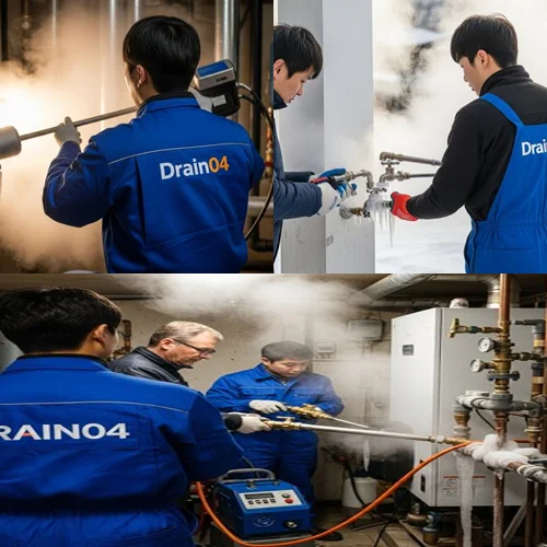 분당구 해빙 하수도 배관 업체 꽁꽁 언 배관을 녹여드립니다