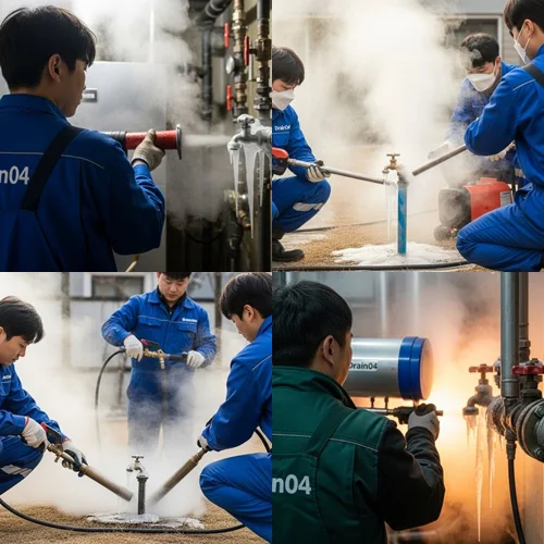 이매동 수도 동파 녹임 해빙 완벽하게 녹여드립니다