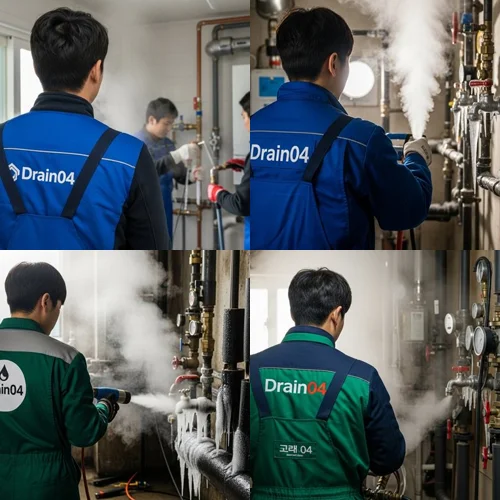 운중동 수도관 동파 하수구 얼었을 때 고민 해결하세요