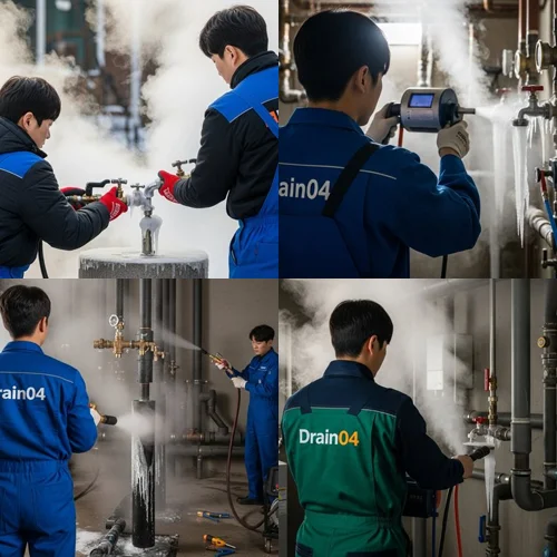 운중동 수도관 동파 하수구 얼었을 때 고민 해결하세요