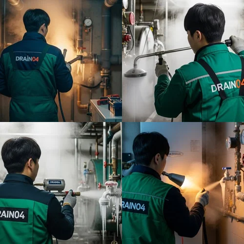 정자동 해빙 하수도 배관 업체 녹여서 새것처럼 깔끔하게