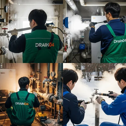 정자동 해빙 하수도 배관 업체 녹여서 새것처럼 깔끔하게