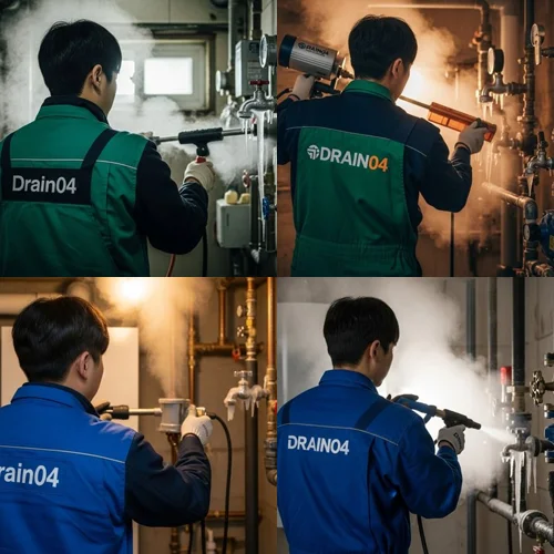 분당구 수도관 동파 하수구 겨울철 하수구 걱정 끝