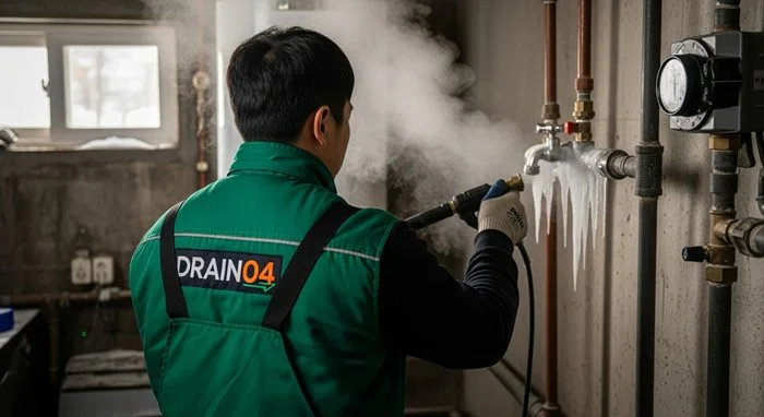 석운동 수도 동파 녹임 해빙 녹여서 새 배관처럼 통수