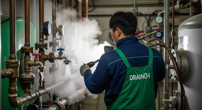 석운동 수도 동파 녹임 해빙 녹여서 새 배관처럼 통수