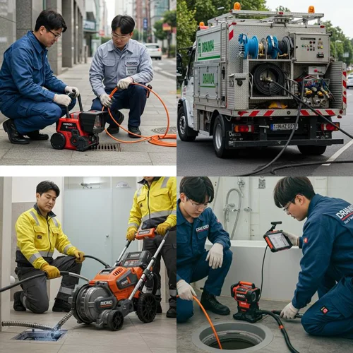남양주 금곡동 하수구막힘 업체 구옥 빌라 막힘의 주범 찾기