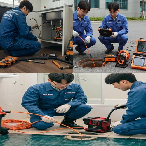 분당 하수구 막힘, 꽉 막힌 하수도 때문에 수내동 상가 긴급 출동!