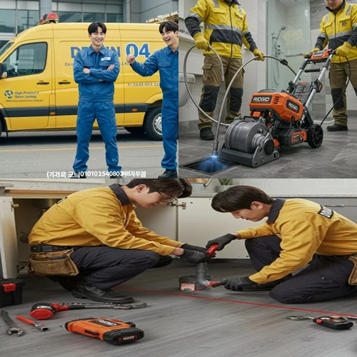 이매동 싱크대막힘 역류 통수 원스톱으로 해결