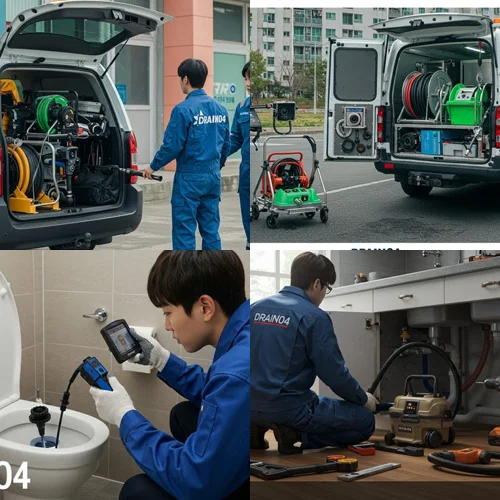 삼평동 싱크대 막힘 배수구, 판교 테크노밸리 식당 기름때 제거 완료 후기!