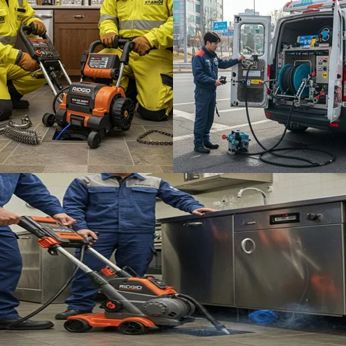 삼평동 싱크대 막힘 배수구, 판교 테크노밸리 식당 기름때 제거 완료 후기!