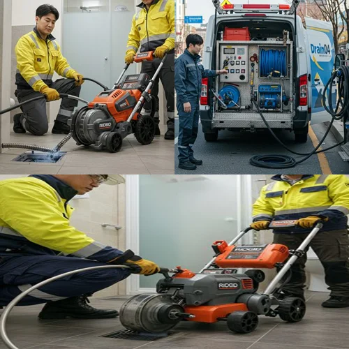 삼평동 싱크대 막힘 배수구, 판교 테크노밸리 식당 기름때 제거 완료 후기!