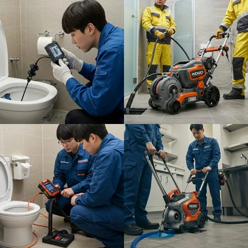 수내동 싱크대 막힘 배수구, 롯데백화점 근처 빌딩 막힘 시원하게 해결!