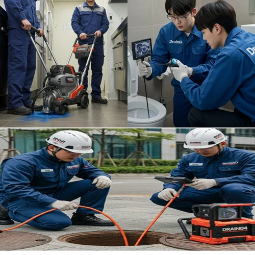 야탑동 싱크대 막힘 배수구 NC백화점 근처 상가 주방은 여기가 전문 (최고)