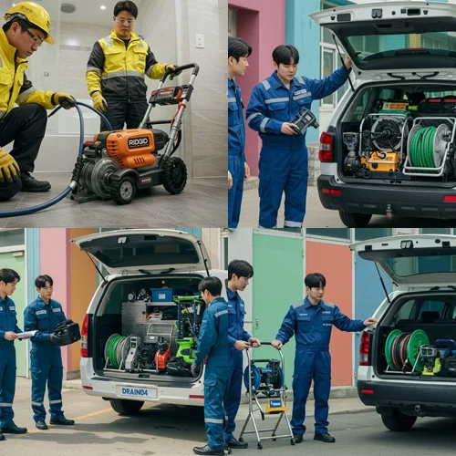 율동 싱크대 막힘 배수구 공원 근처 식당 주방 막힘엔 역시 전문가