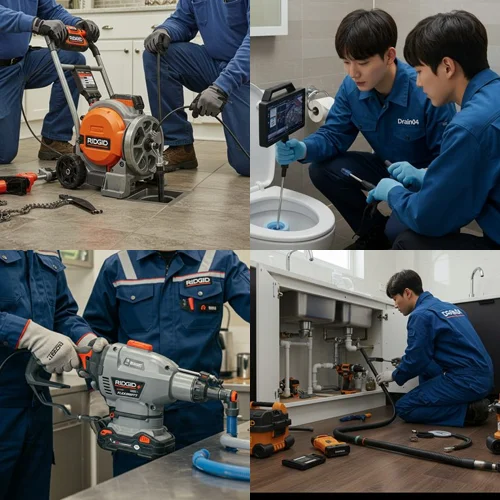 하산운동 싱크대 막힘 배수구 빌라 층 주방 역류 때문에 고생끝 (해방)