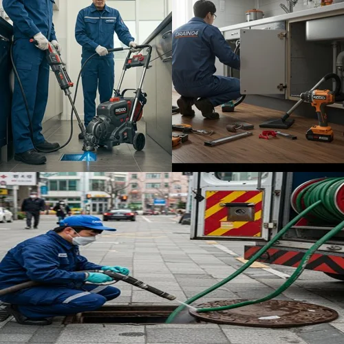 삼평동 변기 막힘 수리, 판교 테크노밸리 화장실 기름때 제거 완료 후기!