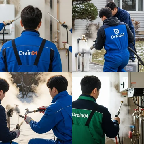 궁내동 해빙 하수도 배관 업체 녹여서 통수 확실 보장