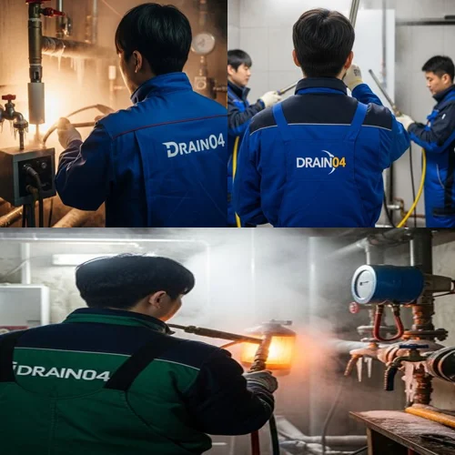 궁내동 해빙 하수도 배관 업체 녹여서 통수 확실 보장