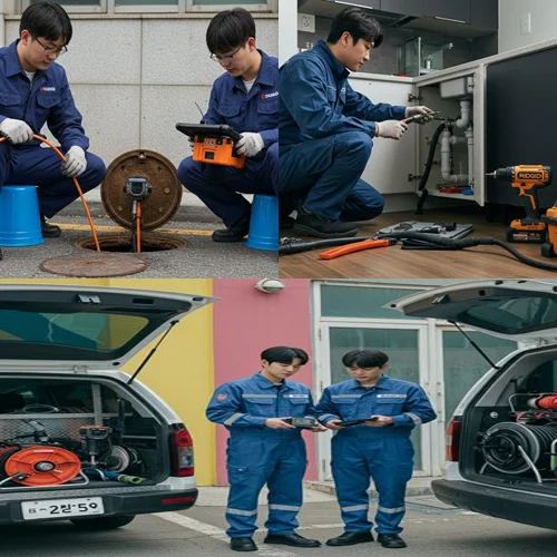 궁내동 하수구 막힘 업체 전원주택 배관 막힘의 근본 원인을 찾았습니다