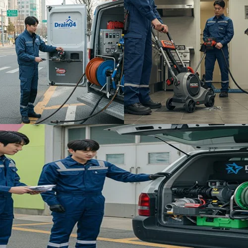 구미동 싱크대 막힘 배수구 오리역 근처 빌라 주방 막힘 완벽 해결 (후기)