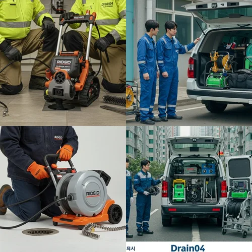 수내동 하수구 뚫음 하수도, 막힘 해결 후기