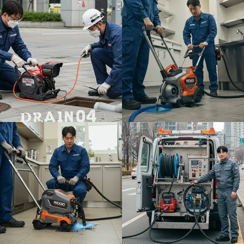 운중동 하수구 뚫음 하수도, 서판교 전원주택 배관 막힘 해결 완료!