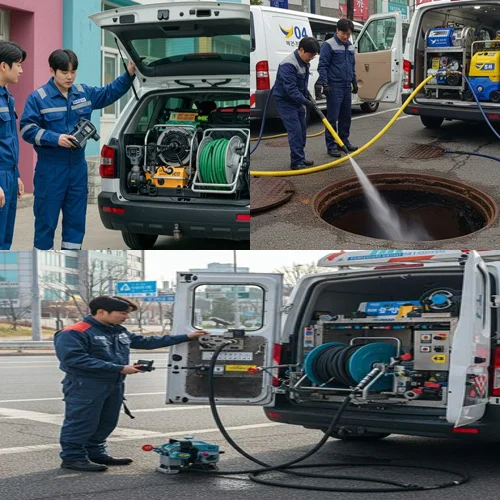 율동 하수구 뚫음 하수도, 공원 근처 식당 막힘 전문 해결 후기