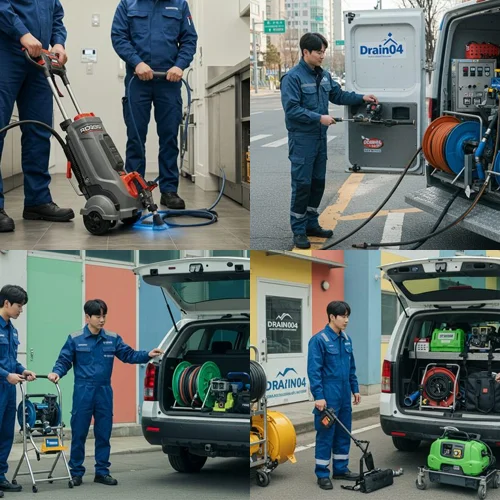 율동 하수구 뚫음 하수도, 공원 근처 식당 막힘 전문 해결 후기