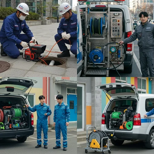 이매동 하수구 뚫음 하수도 아파트 1층 역류 드디어 해결!