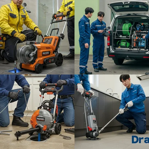 빌딩 횡주관 청소엔 역시 최고! 분당 하수구 고압세척 횡주관 후기