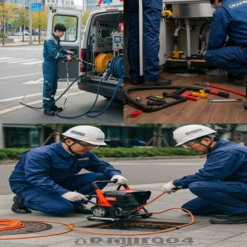 셀프 작업 실패 후 부른 전문가, 분당 하수구 뚫음 하수도 리얼 후기