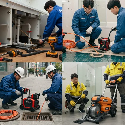 궁내동 하수구 뚫음 하수도, 전원주택 배관 막힘 완벽 해결! (굿굿)