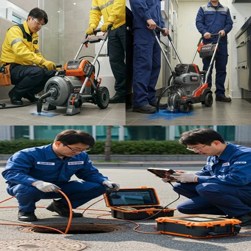 궁내동 하수구 뚫음 하수도, 전원주택 배관 막힘 완벽 해결! (굿굿)