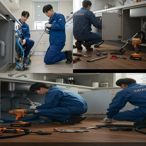 궁내동 하수구 뚫음 하수도, 전원주택 배관 막힘 완벽 해결! (굿굿)