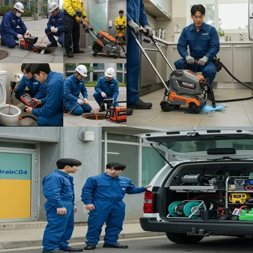 수내동 변기 막힘 수리, 롯데백화점 근처 빌딩 막힘 시원하게 해결! (대박)