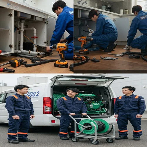 운중동 하수구 뚫음 고급 주택