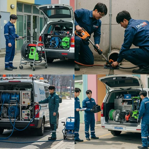 분당 배수구 막힘 세탁실 역류