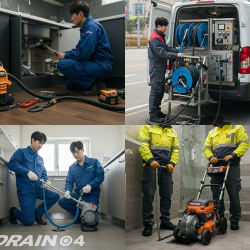 야탑동 하수구 막힘 터미널 상가