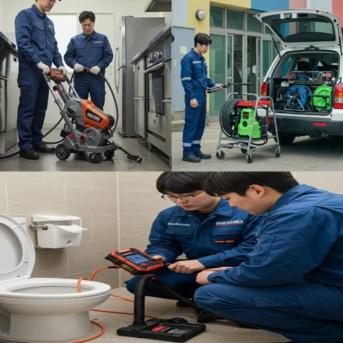 분당 대장동 하수구 막힘 신도시 상가