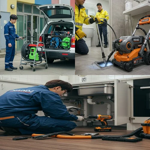 서현동 싱크대 막힘 술집 주방