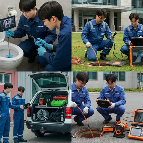 분당 싱크대 막힘 배수통 교체