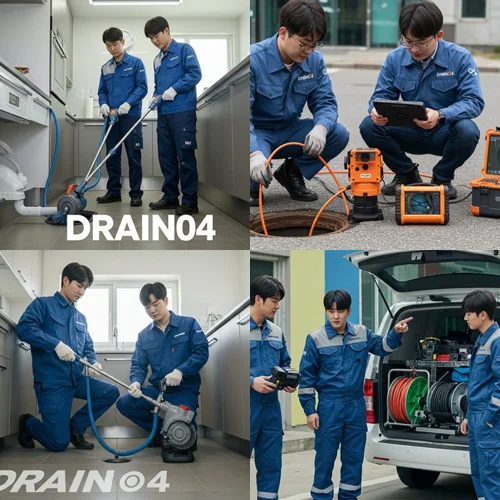 율동 싱크대 막힘 고기집 배관