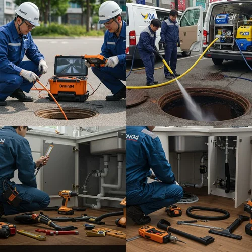 판교동 싱크대 막힘 냄새 제거