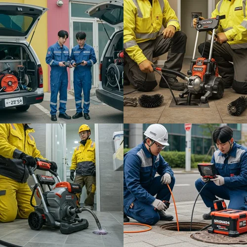 분당구 고압세척 식당 기름때
