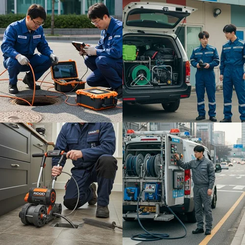 수내동 하수구 뚫음 빠른 방문