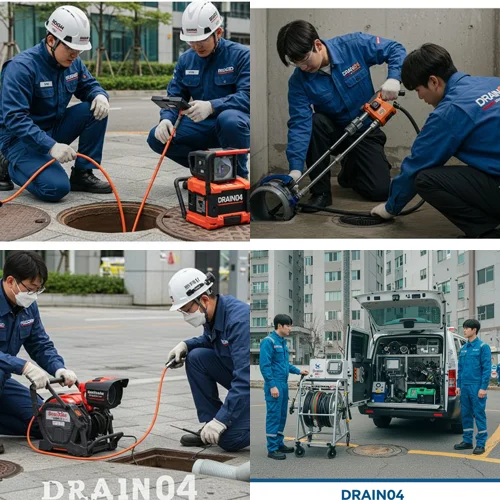 분당구 하수도 막힘 빗물 우수관