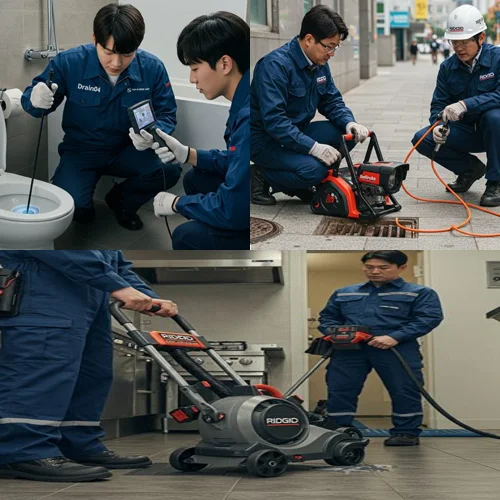 분당구 하수도 막힘 빗물 우수관