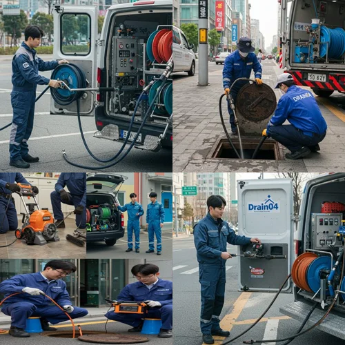서현동 하수구 뚫음 식당 전문