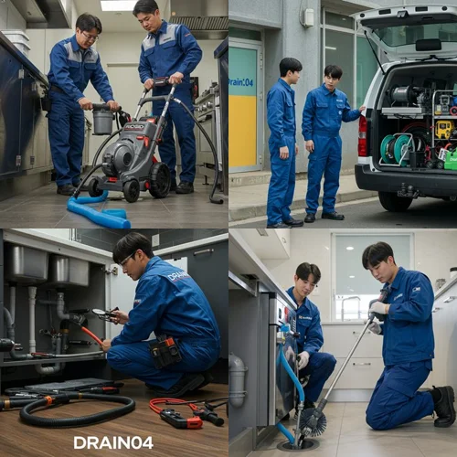 석운동 하수구 뚫음 외부 배관