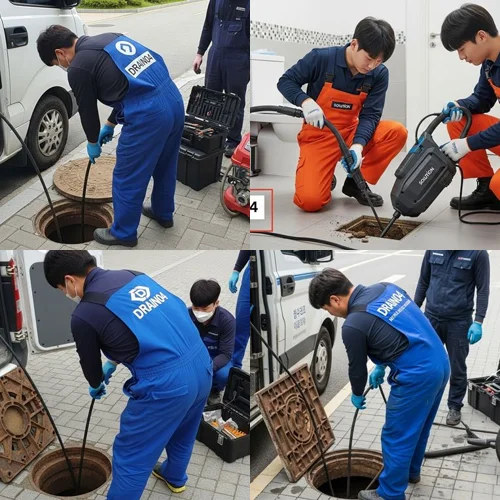 이매동 하수구 뚫음 베란다 막힘